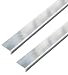Produktbild Alberts 499396 Winkelprofil | selbstklebend | Aluminium, chromdesign | 1000 x 25 x 15 mm | 2er Set