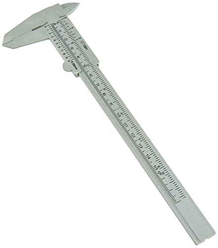 Brueder Mannesmann Werkzeuge M 822-150 - Calibre Vernier, Material plástico, Color Gris Cover
