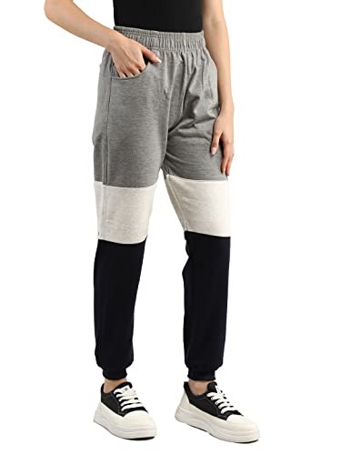 Image of CHKOKKO Women High Rise Gym Wear Sports Fitness Relaxed Track Pant