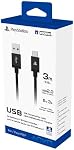 Hori USB Charging Play Cable for PlayStation® 5 - Officially Licensed by Sony