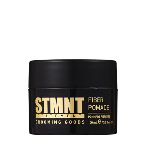 STMNT STATEMENT GROOMING GOODS Fiber Pomade | Starker Halt | Extrem formbare Textur | Halbmattes Finish | Leicht auswaschbar