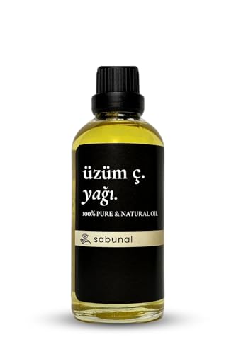 Cilt, Tırnak ve Saç Uçları için Hafif Doku, Üzüm Çekirdeği Yağı 100 ml