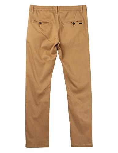 Ma Croix Mens Slim Fit Stretch Chino Pants Jeans4