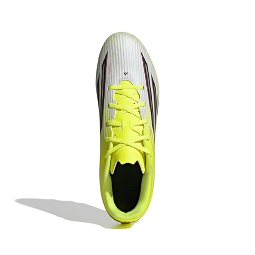 Image of adidas F50 Club FG /MG Football Cleats, Tesoye /Cblack /Lucred, Firm Ground /Multi-Ground Soccer Shoes