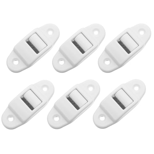 TOKIDNY 6pcs Roller Shutter Belt Guide Webbing Cleaner with Internal Brush, Lightweight Plastic Strap Guide Replacement for 14mm Blind Rollers, Window Shutter Accessories for Home Use