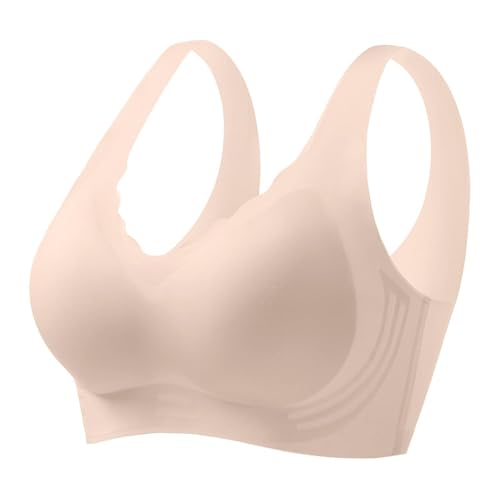 Ladies Pyjamas Sale Doreen Triumph Bras for Women Front Fastening Sports Bra Strapless Large Breasts Nipple Covers Stickers Supportive Nursing Padded High Impact Non Wired White Push Up