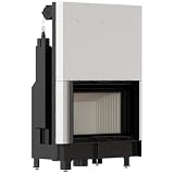 Inserto per camino in legno – Struttura robusta con moderna tecnologia di combustione per un uso efficiente della legna da ardere. Progettato per un riscaldamento confortevole e un piacevole calore radiante all'interno.