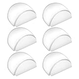 【Cantidad de Suministro】: Ese juego de topes para puertas suelo incluye 6 topes semicirculares. Cada uno con tamaño de 42 x 40 x 25 mm.