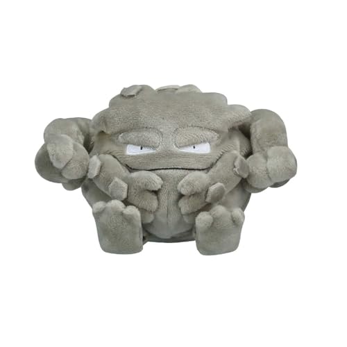 Peluche Georok Pokemon Fit, doudou miniature type roche pour collectionneur de figurines