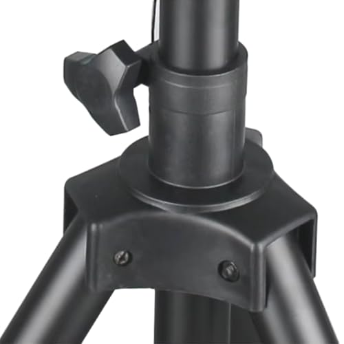 Image of Softline Pro Heavy Duty Tripod Studio Monitor Stand Adjustable Height Foldable Tripod Legs Non-Slip Rubber Pads Foldable Monitor Speaker Stands - Single (SP 800 VP)