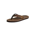 Reef Men's Voyage LE Sandal, Dark Brown, 11