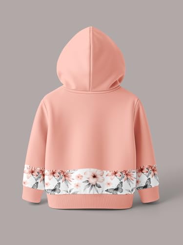 Image of HELLCAT Trendy Co-ords With Hoodie Sweatshirt and Trackpant Clothing Set for Girls.