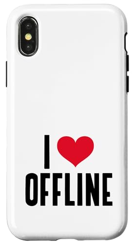 I Love Offline(fW^fgbNX)(n[gOtBbN) X}zP[X iPhone X/XS p