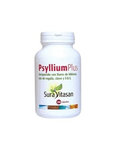 Psyllium Plus con Fos 100 cápsulas de Sura Vitasan