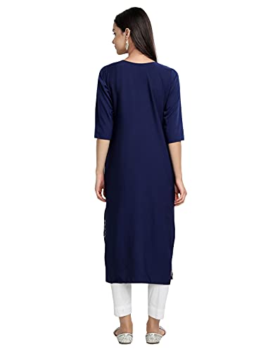 Image of Women's Crepe Straight Kurta