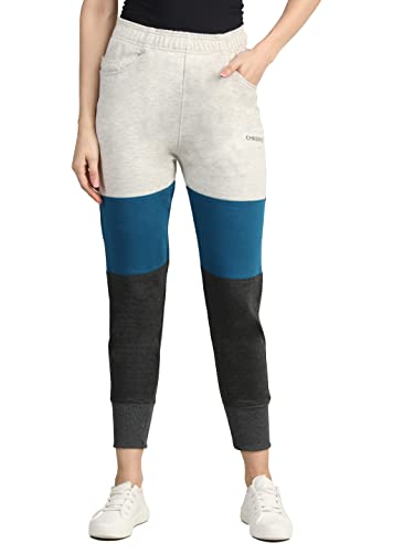 Image of CHKOKKO Women High Rise Gym Wear Sports Fitness Relaxed Track Pant