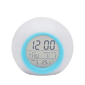 Baofuya Smart Wecker 7 Farben Digital