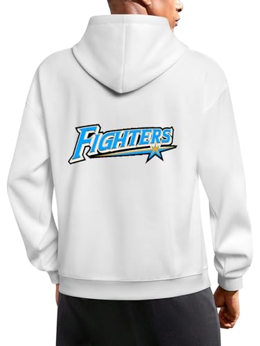 日本ハムファイターズ⭐︎プルオーバーパーカー L Amazon.co.jp: [ZKCASA] 北海道日本ハムファイターズ パーカー メンズ