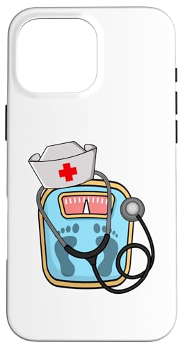 Coquette Bow Enfermera Bariátrica Enfermería RN Gástrico Rosa Chica Carcasa para iPhone 16 Pro Max