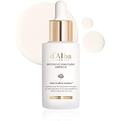 d'alba Piedmont White Truffle Intensive Volufiline Ampoule (1.01 Fl. Oz), Milky Serum, Skin Firming, Volufiline 50,000ppm, elasticity care and nourishment, Korean Skin Care