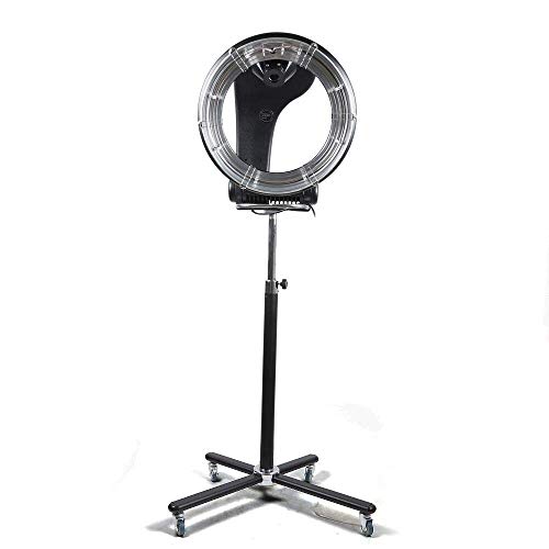 3 In 1 Hair Dryer Professional Orbiting Rollerball Infrared Stand Hair Dryer Spa Color Processor 360 Degree Rotation Professional Salon Hair Dryer Drying Perming Machine 1300W