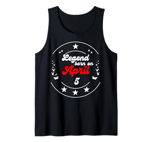 Leggenda nata il 5 aprile perché sei un originale, leggenda, con tutte le parti vintage. Il 5 aprile L'abito di abbigliamento fatto o nato è un'idea regalo leggenda per il compleanno 5 aprile Leggenda compleanno vintage dal 5 aprile