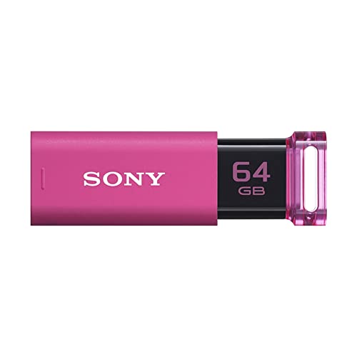 Amazon.co.jp: ソニー USBメモリ USB3.1 64GB ピンク キャップレス