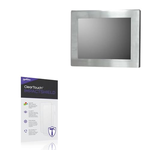 BoxWave Screen Protector Compatible with IVC Displays NP-7154S Capacitive - ClearTouch ImpactShield (2-Pack), Impenetrable Screen Protector Flexible Film