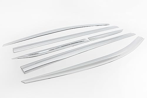 Autoclover Windabweiser Set 6-teilig - Getönte Seitenscheiben Für Auto Türen