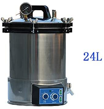 24L Fully Stainless Steel Autoclave Steam Timing Control CAutomatically for Equipment
