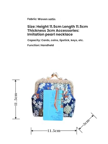 Exquisite embroidery vintage coin purse mini bag mouth red envelope handbag mouth gold small bag4