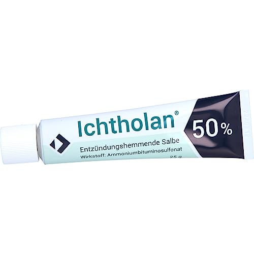 Entzündungshemmende Salbe Ichtholan 50% für Hautentzündungen