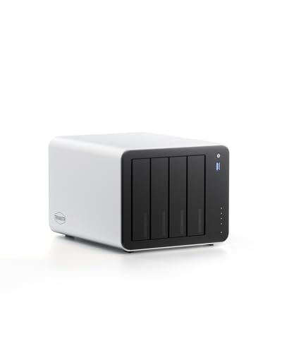 TERRAMASTER F4-425 Pro NAS – 4 Bay, Intel N305 8-Core, 8GB RAM, 5GbE LAN x2, M.2 x3, TOS 7 AI-Native, OpenClaw Support per Casa, Aziende e Server Multimediali (Diskless)