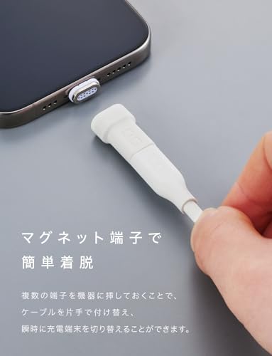 CIO マグネット変換アダプタ USB-C (ホワイト)