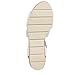 Dr. Scholl's Women's Just Cute Wedge Sandal White Smooth 6.5 M