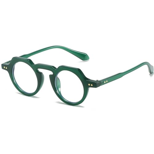 Petites lunettes de soleil rondes d'inspiration rétro aux finitions soignées pour femmes