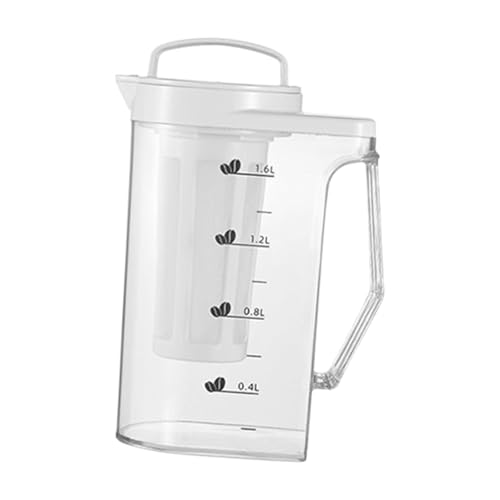 Image of Cold Brew Coffee Maker Iced Coffee Brewer for Lemon Water Kitchens Household 1.6L