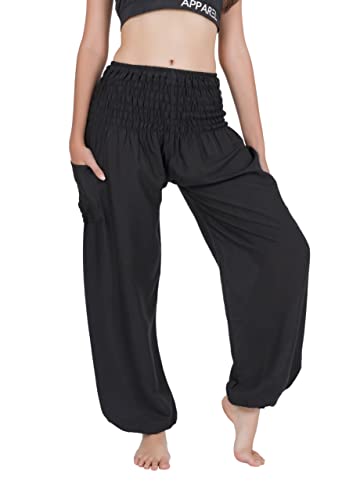 CHAINUPON Harem Pants Women Flowy Trouser Yoga Boho Hippie Clothes