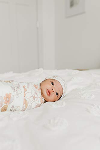 Image of Baby Beanie Hat Top Knot Stretchy Soft inchFerra inch by Copper Pearl