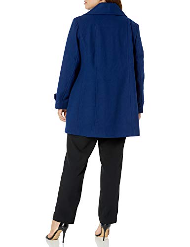 Image of Anne Klein Women's Classic Double Breasted Wool Coat