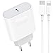 Ladegerät für iPhone 14/14 Pro /14 Pro Max /14 Plus /13 12 11 SE Mini X XS XR, 25 W USB C Schnellstecker und 2 m Wandkabel Typ C Netzteil Adapter Trefard