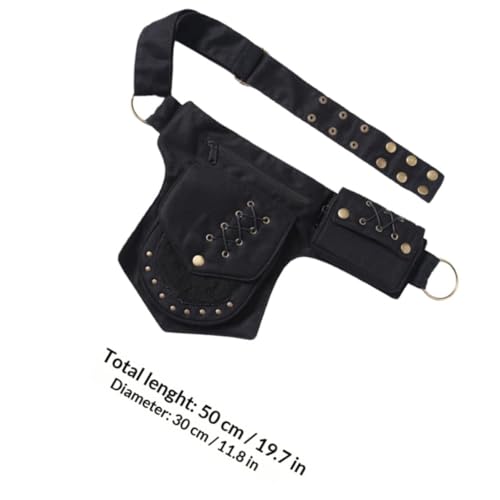 Bolso de cintura para móvil con soporte de cinturón y funda resistente al desgaste para senderismo 2