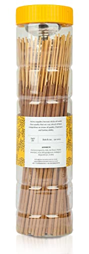Asrava Jasmine Home Incense Sticks 2 Box Natural Aroma, Chemical Free Incense Stick (Agarbatti) With Free Incense Stand 100 Stick Per Box (Colour - Brown) #TOP2