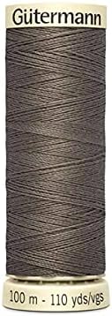 Gutermann Sew All Polyester Thread, Jeans Gold 0968, 100 m, 5.5 x 1.8 x 1.8 cm