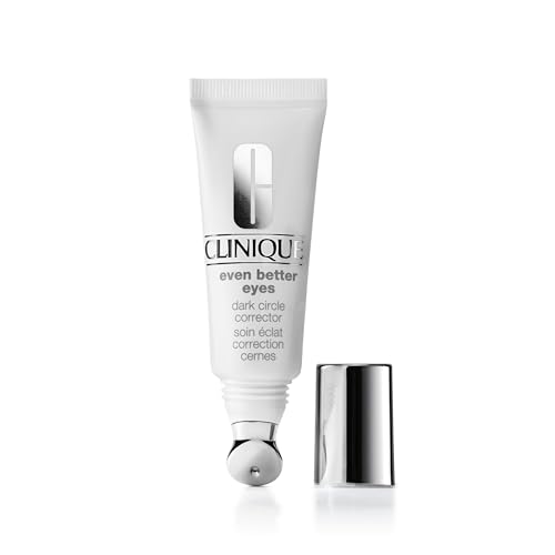 Clinique All About Eyes Brightening Serum Concentrate With Vitamin C, Hyaluronic Acid + Retinol | Hydrating + Reduces Dark Circles, 0.34 Fl Oz