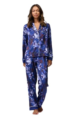 Ted Baker Pyjama Traditionnel Isla à Manches Longues en Satin Floral pour Femme