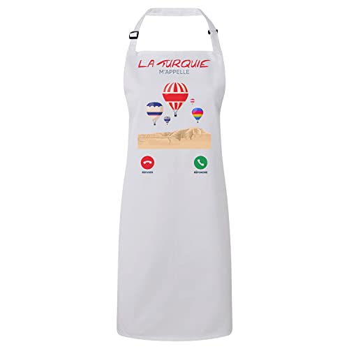 Tablier cuisine Turquie idée cadeau originale pour passionné culture