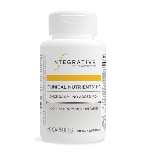 Integrative Therapeutics Clinical Nutrients HP - Daily Multivitamin with Antioxidant Support* - No Added Iron - Easy to Swallow - 60 Count (Pack of 1)