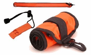 45 inch Scuba Diving Dive Signal Tube with Oral