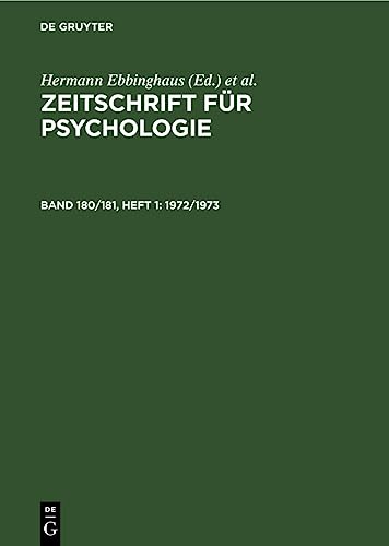 1972/1973 (German Edition)